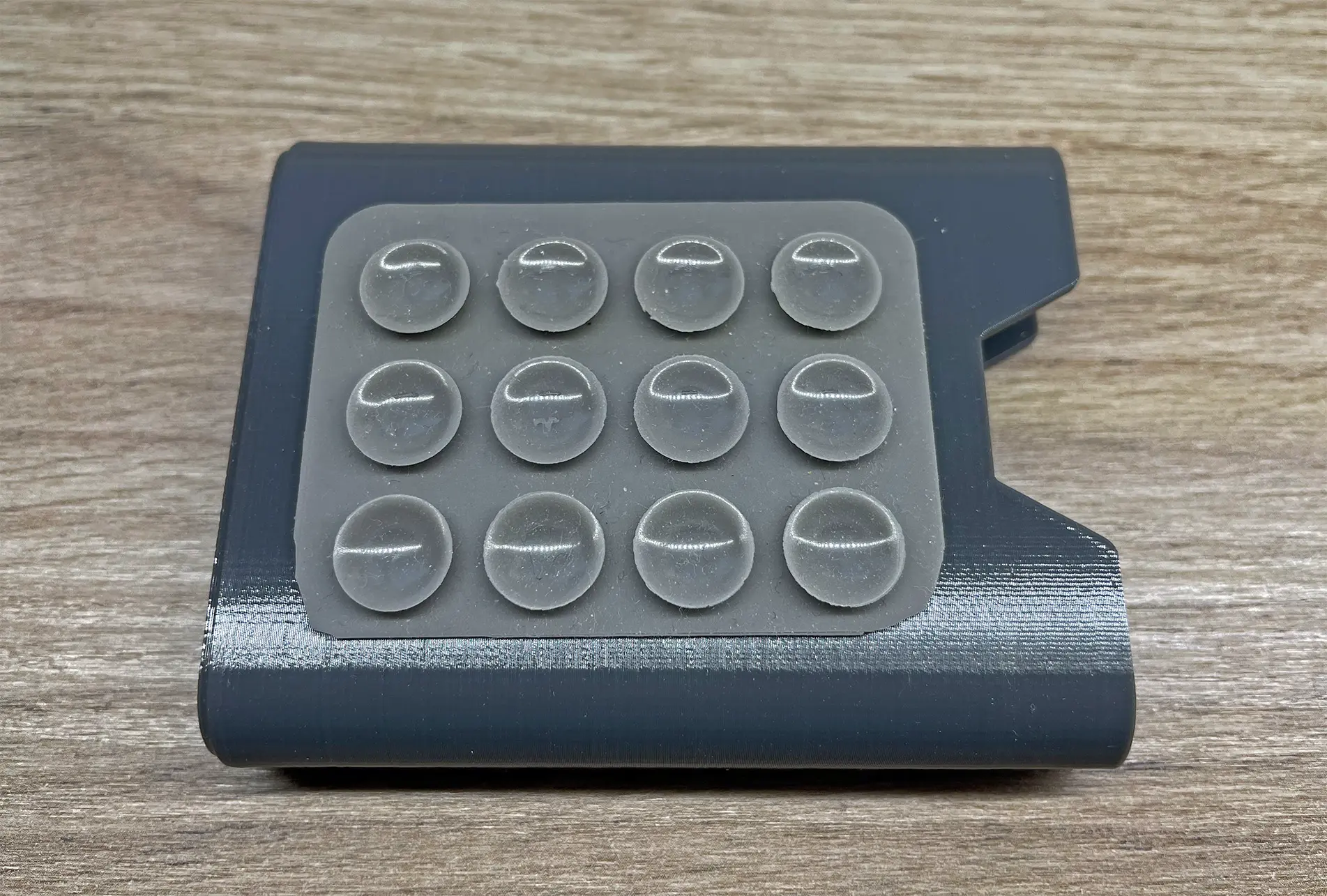 Case with more suction cups