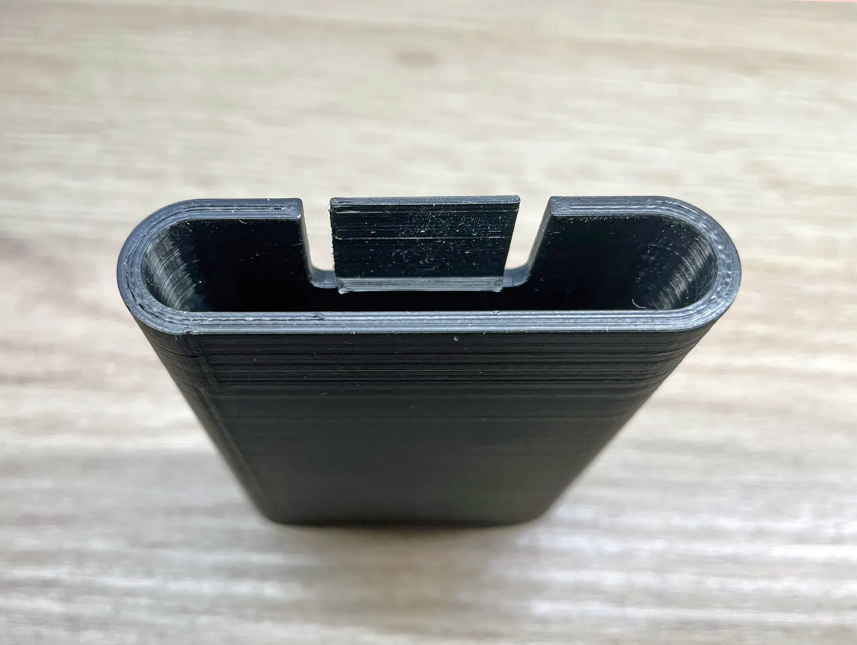 First black case with tight fit