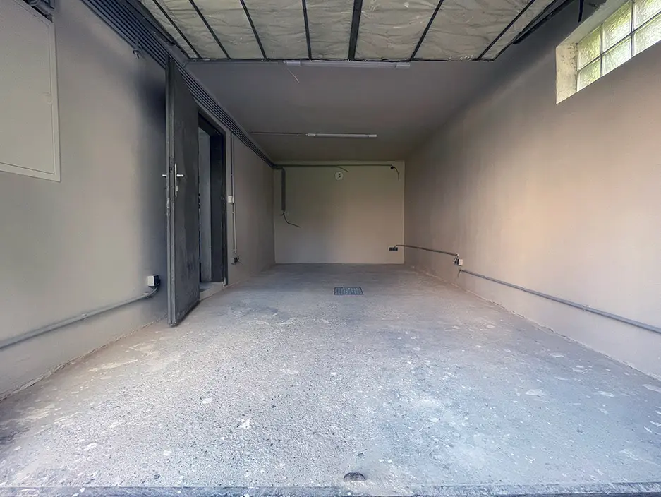Innenansicht meiner renovierten Garage